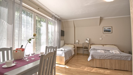 Pokój 4-osobowy z balkonem